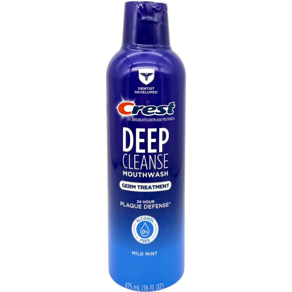 Crest Deep Cleanse Antigingivitis Mouthwash 16oz